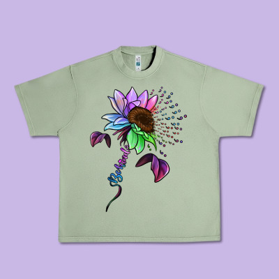 Autism Be Kind Urban Heavy Tee Designed By Nancycooperartshop