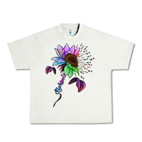 Pistachio Autism be kind Urban Heavy Tee - NancyCooperArtShop