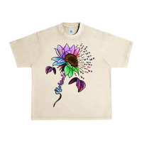 Sandshell Autism be kind Urban Heavy Tee - NancyCooperArtShop