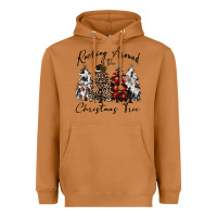 Meerkat rocking around the christmas tree Heavyweight Hoodie - CowGirlArtShop