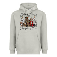Moon Dust rocking around the christmas tree Heavyweight Hoodie - CowGirlArtShop