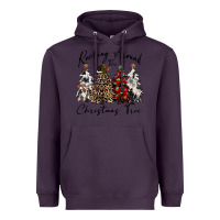 Plum rocking around the christmas tree Heavyweight Hoodie - CowGirlArtShop