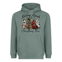 Sage rocking around the christmas tree Heavyweight Hoodie - CowGirlArtShop