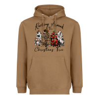 Toasted Coconut rocking around the christmas tree Heavyweight Hoodie - CowGirlArtShop