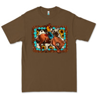 Cacao rodeo cowboy Premium Tee - JahusDesignShop
