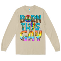 Mushroom Western Born This Gay Long Sleeve Tee - BundleAndBundleShop