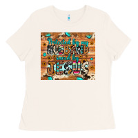 Bone protected husband saved by jesus Ladies Tee - JahusDesignShop