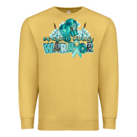 Antique Gold ovarian cancer warrior Premium Sweatshirt - CowGirlArtShop