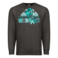 Smoke ovarian cancer warrior Premium Sweatshirt - CowGirlArtShop