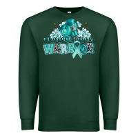 Sports Green ovarian cancer warrior Premium Sweatshirt - CowGirlArtShop