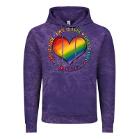 Cloud Purple love is love Vintage Hoodie - MaliasSmallBusiness