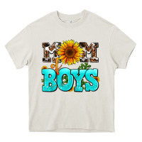 Cream mom of boys Heavy Core Tee - AdoDesignShop