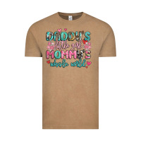 Daddy's Little Girl Mommy's Whole World Vintage Tee | Teevron