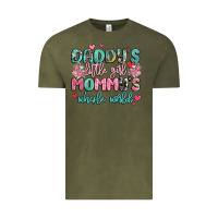 Vintage Olive daddy's little girl mommy's whole world Vintage Tee - MaliasSmallBusiness