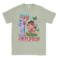 Matcha my 1 st birthday with little cute cow Classic Tee - NancyCooperArtShop
