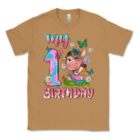 Toasted Coconut my 1 st birthday with little cute cow Classic Tee - NancyCooperArtShop
