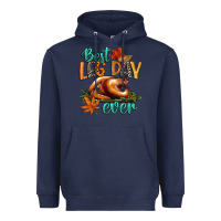 Navy best leg day ever Heavyweight Hoodie - CowGirlArtShop