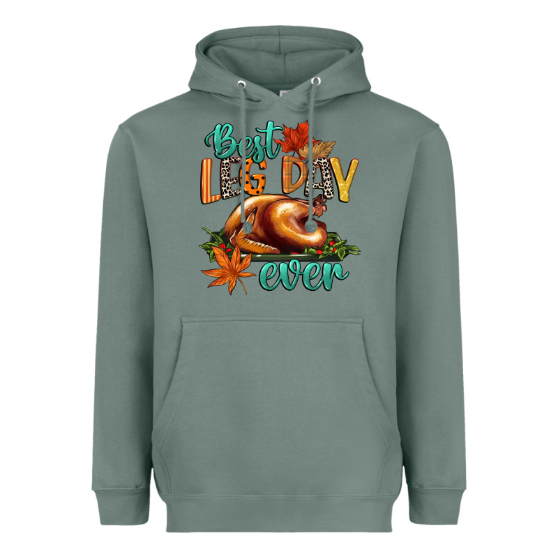Best Leg Day Ever Heavyweight Hoodie by CowGirlArtShop | Teevron