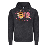 Valentines  Day Conchas And Cafecito Vintage Hoodie | Teevron
