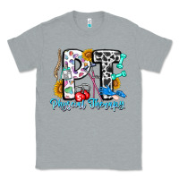 Heather Grey pt therapy Classic Tee - CowhideDigitalArt