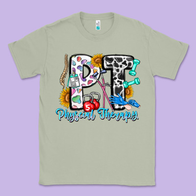 Pt Therapy Classic Tee Designed By Cowhidedigitalart