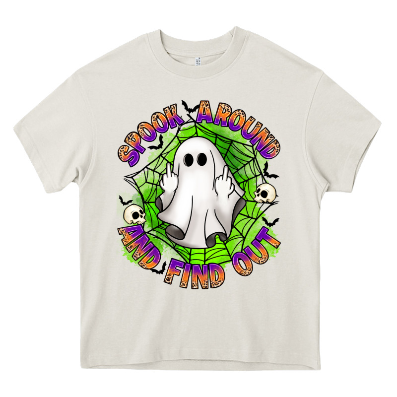 Spook Aound And Find Out Heavy Core Tee by Artiststas | Teevron