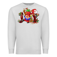 Dove Grey christmas joy  gnome Premium Sweatshirt - CowGirlArtShop