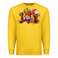 Lemon christmas joy  gnome Premium Sweatshirt - CowGirlArtShop