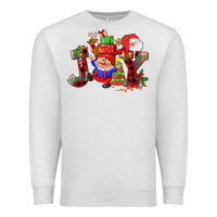 Oatmeal Heather christmas joy  gnome Premium Sweatshirt - CowGirlArtShop