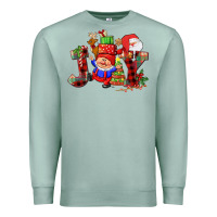 Seafoam christmas joy  gnome Premium Sweatshirt - CowGirlArtShop