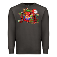 Smoke christmas joy  gnome Premium Sweatshirt - CowGirlArtShop
