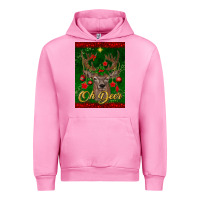 Fuchsia Pink oh deer car air freshener Urban Hoodie - BundleAndBundleShop