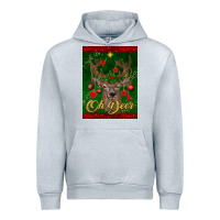 Heather Grey oh deer car air freshener Urban Hoodie - BundleAndBundleShop