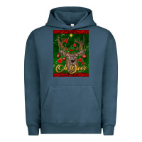 Pigment Midnight Navy oh deer car air freshener Urban Hoodie - BundleAndBundleShop