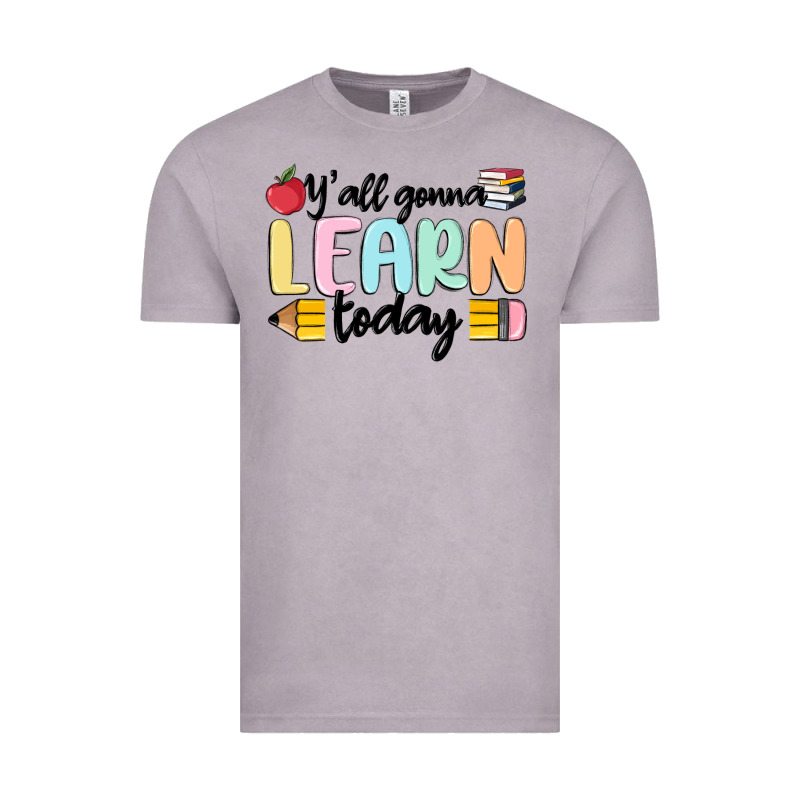 Y'all Gonna Learn Today Vintage Tee by MaliasSmallBusiness | Teevron