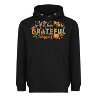 Black gather here with grateful hearts Heavyweight Hoodie - CowGirlArtShop