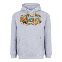 Heather Grey gather here with grateful hearts Heavyweight Hoodie - CowGirlArtShop