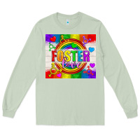 Matcha Foster Love LGBTQ+ Tumbler Long Sleeve Tee - BundleAndBundleShop