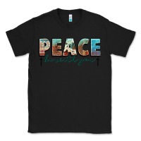 Black peace be with you cross Classic Tee - NancyCooperArtShop