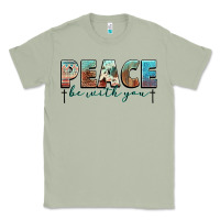 Matcha peace be with you cross Classic Tee - NancyCooperArtShop