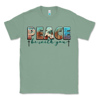 Sage peace be with you cross Classic Tee - NancyCooperArtShop