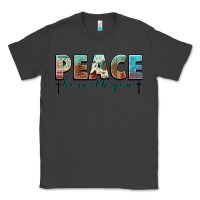 Smoke peace be with you cross Classic Tee - NancyCooperArtShop