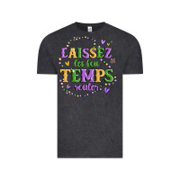 Vintage Black laissez les bon temps rouler Vintage Tee - MaliasSmallBusiness