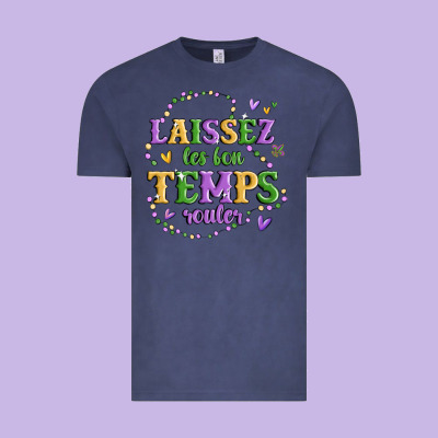 Laissez Les Bon Temps Rouler Vintage Tee Designed By Maliassmallbusiness