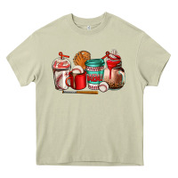 Mossy baseball coffee cup Heavy Core Tee - AdoDesignShop