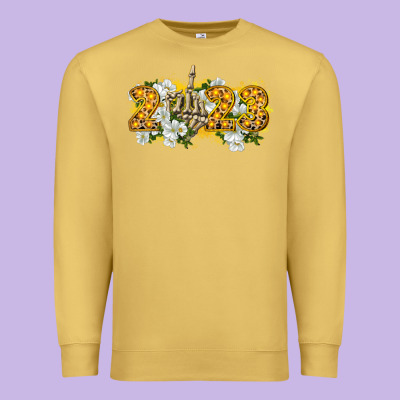 2023 Skeleton Middle Finger New Year Premium Sweatshirt Designed By Cowgirlartshop