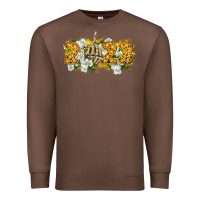 Chestnut 2023 skeleton middle finger new year Premium Sweatshirt - CowGirlArtShop