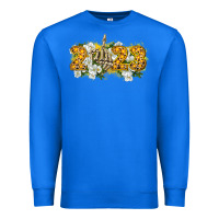 True Royal 2023 skeleton middle finger new year Premium Sweatshirt - CowGirlArtShop
