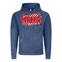 Vintage Denim valentine mama Vintage Hoodie - MaliasSmallBusiness