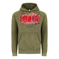 Vintage Olive valentine mama Vintage Hoodie - MaliasSmallBusiness